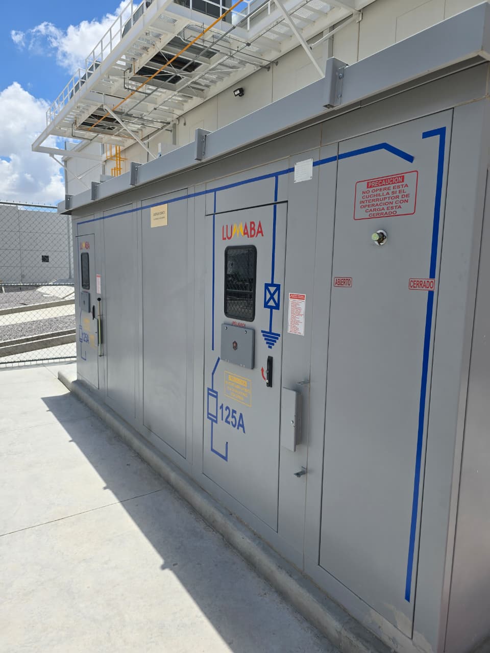 Instalacion en equipos de alta tension